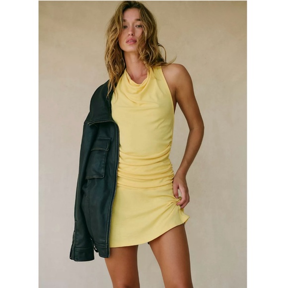 NWT Free People Good Feels Cowl-Neck Mini - Picture 3 of 13